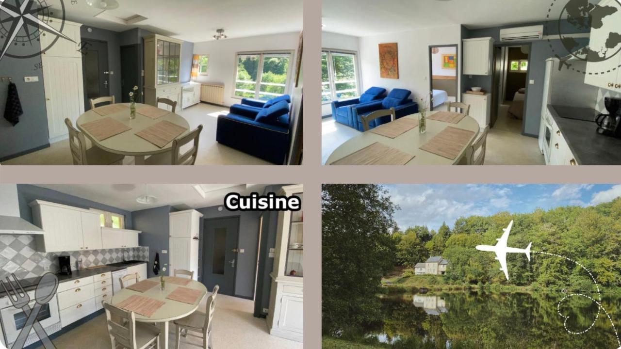 Appartement Aux Sources De La Chabanne Saint-Hilaire-les-Courbes Buitenkant foto
